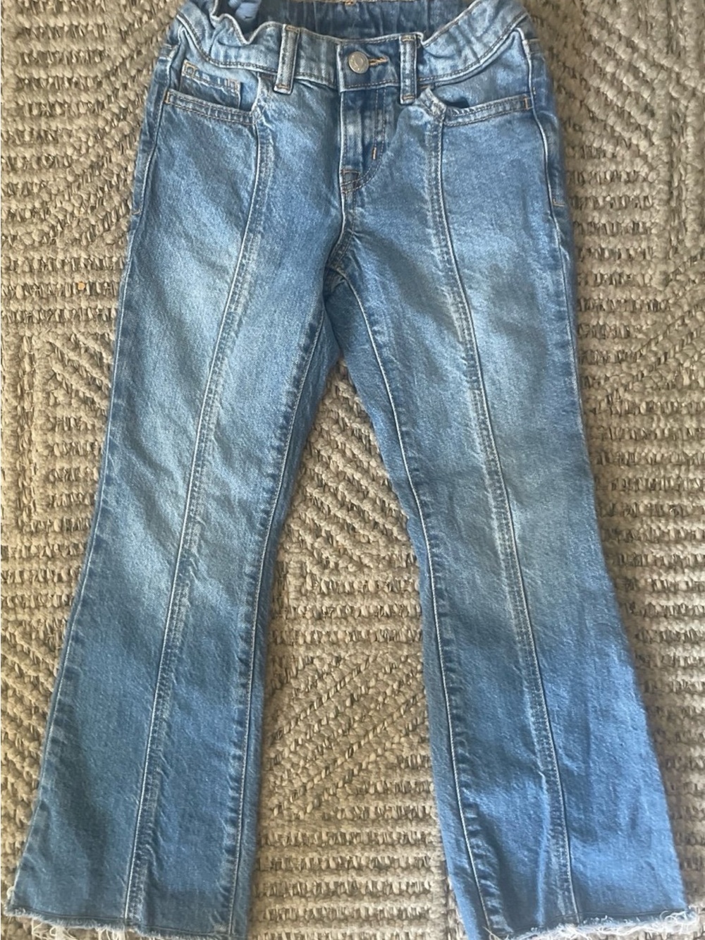 Cat & Jack Light Blue Front-Seam Flare Jeans for Kids
